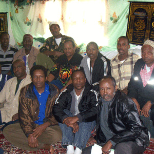 Group of Somali Bantu men